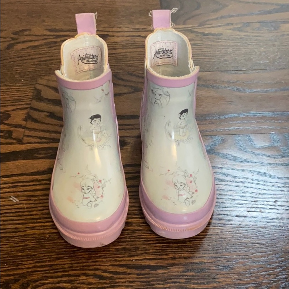 COPY - disney animators collection rain boots
